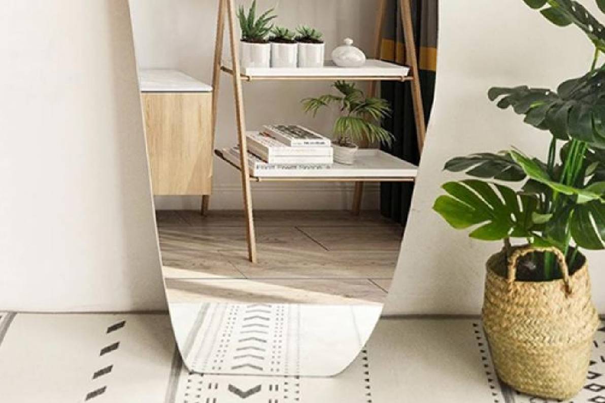 طراحی آینه قدی