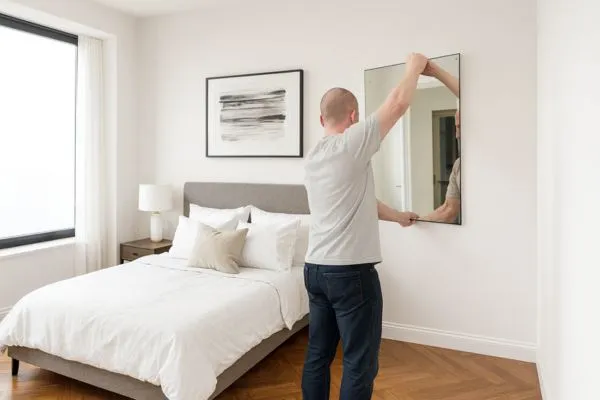 چطور آینه قدی را به بهترین شکل نصب کنیم؟